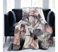 Bungo Stray Dogs Couverture Super Douce Et Confortable En Flanelle Microfibre Légère Pour Lit, Canapé, Chais60x50 Pouces {41474}