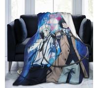 Bungo Stray Dogs Couverture Super Douce Et Confortable En Flanelle Microfibre Légère Pour Lit, Canapé, Chais60x50 Pouces {41462}