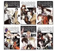 Bungo Stray Dogs Manga 6 Books Set I (Vol.1 - Vol.6) by Kafka Asagiri