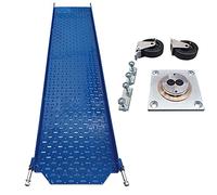 BUNKER BR68KIT Kit Roues et Système de Plate-Forme à Ajouter Park Antivol de Sécurité Maximale pour Moto (BP68M) / Scooter (BP68S) pour Le Stationnement, Bleu