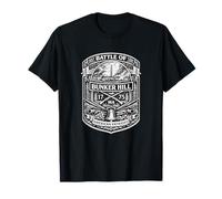 Bunker Hill Massachusetts Révolution américaine Histoire des États-Unis T-Shirt