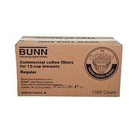 BUNN 1M5002 Commercial Coffee Filters, 12-Cup Size (Case of 1000) by Bunn