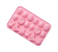 Bunny Baking Mold - Flexible Reusable Silicone, Handmade Silicone Mold, Easter Themed Candy Chocolate Pastry Shape | Suitable for Gummies Cupcakes Fudge Candy Jelly Ice Soap Easter Party