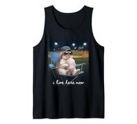 Bunny Baseball Mom, j'habite Ici Maintenant Débardeur