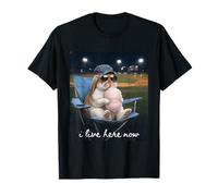 Bunny Baseball Mom, j'habite Ici Maintenant T-Shirt