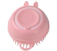 Bunny Bath Brush, Dog Washing Comb, Pet Shower Scrubber, Grooming Massage Tool, 3.31x2.36 Inches, Providing a Relaxing Massages for Pets During Baths Time