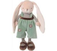 Bunny Brothers 30 cm Salopette verte Beige