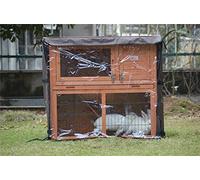 BUNNY BUSINESS Housse de Protection Universelle pour clapier à 2 étages - 91,4 cm