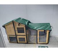 BUNNY BUSINESS Housse pour clapier Grey Grove (Housse Non fournie)