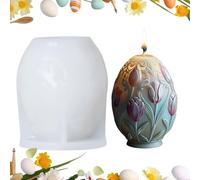 Bunny Candle Silicone, Easter Egg Rabbit Candle For Spring, Easter, Fondant, Cake Decorating, Chocolate, DIY Crafts, Home & Holiday Use, Creative Pastry, Dessert & Party Projects