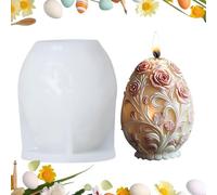 Bunny Candle Silicone, Easter Egg Rabbit Candle For Spring, Easter, Fondant, Cake Decorating, Chocolate, DIY Crafts, Home & Holiday Use, Creative Pastry, Dessert & Party Projects