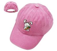 Bunny Casquette De Baseball Enfants, Coton Anti-Soleil Baseball Cap, Été Unisexe Réglable Casquettes Sport Extérieur Casquettes La Protection Solaire Les Voyages