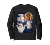 Bunny Chow Space Rabbit Afrique du Sud Aliment Curry Meme Drôle Manche Longue