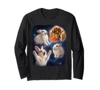 Bunny Chow Space Rabbit Afrique du Sud Aliment Curry Meme Drôle Manche Longue