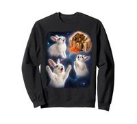 Bunny Chow Space Rabbit Afrique du Sud Aliment Curry Meme Drôle Sweatshirt
