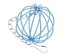 Bunny Distributeur d'étagère à Foin Portable, Petits Animaux de Compagnie légers | Boule d'alimentation en Suspendue Longue durée, Fournitures pour Animaux de Compagnie en Grille pour M