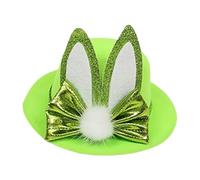 Bunny Ear Barrettes - Velvet Top Hat easterHair Bow Clips