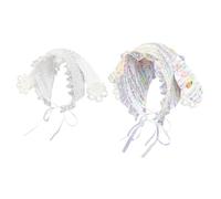 Bunny Ear Hat | Cute Knitted Colorful Soft Lace Plush Cosplay Caps