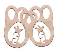 Bunny Footprint Yard,2X Spray D'empreinte Réutilisable, | Modèle De Tracks De Pieds De Lapin, Artisanat De La Patte Animale pour La Cour À Domicile,Pâques De Pas De Pas sur Empreinte De Pâques
