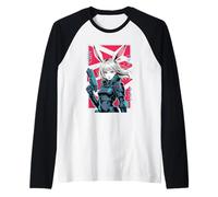 Bunny Girl Techwear Harajuku Anime Manga Cyberpunk Esthétique Manche Raglan