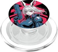 Bunny Girl Techwear Harajuku Anime Manga Cyberpunk Esthétique PopSockets PopGrip pour MagSafe