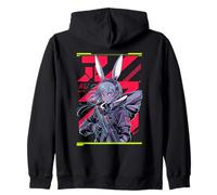 Bunny Girl Techwear Harajuku Anime Manga Cyberpunk Esthétique Sweat à Capuche