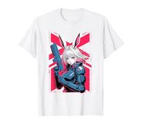 Bunny Girl Techwear Harajuku Anime Manga Cyberpunk Esthétique T-Shirt