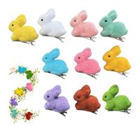 Bunny Hair Clips - 10 Pieces Cute Soft Non-Slip Grip Hairpin | Cute Plush Bunny Hair Clip For Kids Teens Women Teenagers Children Daughter And Others