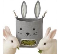 Bunny Hay Bag Mangeoire Suspendue à Foin pour Rongeurs