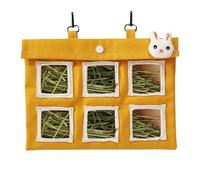 Bunny Hay Feeder,Sac à Foin pour Chinchilla - Grand sac à foin pour hamster, lapin, chinchilla et cavia