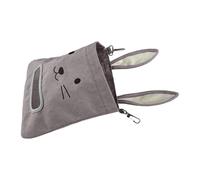 Bunny Heu Tasche - Sac d'alimentation à Foin pour Lapins, Jouet de Recherche de Nourriture pour Petits Animaux, Support de friandises Suspendu | Conception Facile à remplir et à Suspendre pour