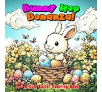 Bunny Hop Bonanza!: A Cute Easter Coloring Book
