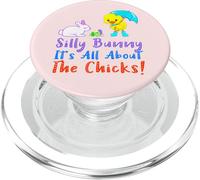 Bunny Idiot, Tout Tourne Autour de la Figurine des Poussins PopSockets PopGrip pour MagSafe