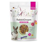 Bunny KaninchenTraum Special Edition Blossoms - 1,5 kg - Aliment complet pour lapins nains à partir de 6 mois - Avec 63 plantes et herbes sélectionnées - Avec pétales de rose