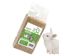 Bunny Litter - Substrat naturel pour gerbilles qui contrôle les odeurs - Substrat pour terrarium hamster, gerbille, hérisson, furet chinchilla cage intérieure et extérieure