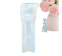 Bunny Molds - Animal Shape Casting Silicone Mould | Easter And Spring Holiday Party Molds For Resin, Wax, Clay | Birthday, Celebration, Bookshelf, Dinner Table, DIY Craft Decorations