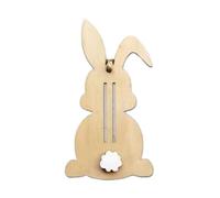 Bunny Money Clip, Easter Basket Cash Holder, Decorative Lightweight Card, Sturdy Portable Creative Cash, Wooden Bunny Money for Ticket, Cash, Organizer, Multicolor