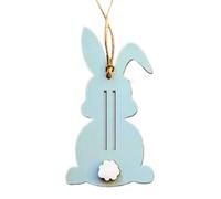 Bunny Money Clip, Easter Basket Cash Holder, Decorative Lightweight Card, Sturdy Portable Creative Cash, Wooden Bunny Money for Ticket, Cash, Organizer, Multicolor