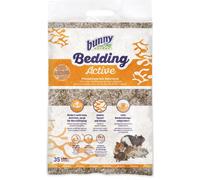 Bunny Nature Bedding ACTIVE, 35 l, Faser, Lin fibre, Pin heartwood, Stroh, Wolle, Gerbil, Hamster, Maus, Ratte, Polybag