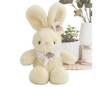 Bunny Plush, Soft Animal , 25 cm Adorable Bunny Dolls, Cute Stuffed Toys for Home, Décoration, Present Love, Studios, Restaurants, Made with PP Cotton
