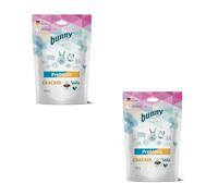 Bunny Prebiotic Cracker Lot de 2 paquets de 100 g de complément alimentaire pour lapins nains et rongeurs Soutien de la digestion Avec innulin qui favorise la santé intestinale