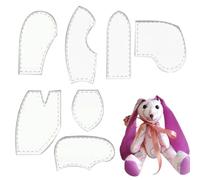 Bunny Sewing Pattern, Fun Projet De Lapin De Mémoire De | Motif De De Lapin Rembourré, Modèle De Lapin De Mémoire De Lapin De Pâques Pour Artisanat
