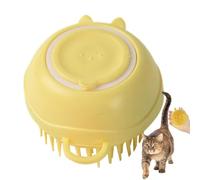 Bunny Shape Dog Bath, Multifunctional Shower Brush, Portable Massaging Comb, Soft Silicone Bristles Deep Cleaning, Comfortable Grip Easy Use, Reusable Pet Washing