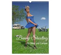 Bunny Shooting (Wandkalender 2026 DIN A3 hoch), CALVENDO Monatskalender: Digitale Gemälde im Pin Up Stil