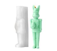 Bunny Silicone Mold - 3D Nutcracker Lapin | 3D Nutcracker Bunny Silicone Mold For Candle Making, Plaster Ornaments, Resin Art, And DIY Home Décor, Perfect For Crafts, Decorations, And Gift