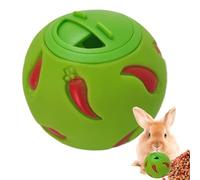 Bunny Toy Treat Ball, Toy Slow Feeder, Food Dispensing Interactive Toy, Boredom Buster Snack Ball, Hedgehog Treat Ball, Easy to Use, Portable for Hamsters Fun Stimulating