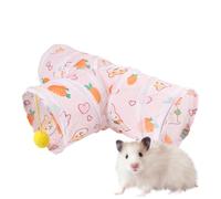 Bunny Tunnel Toy, Small Pet Tubes, Ferret Exercise Tube, Hedgehog Hideouts Tunnels, 18.11x6.3 inches, Perfect for Rabbits, Ferrets, Hamsters, Chinchillas, and Hedgehogs