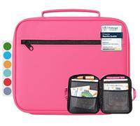 bunnyboo Sac TipToi,Espace pour jusqu'à 8 livres,Kit de démarrage TipToi avec insert pour stylo Tiptoi,Pochette pour stylo TipToi,Indispensable dans chaque kit de démarrage TipToi (rose)