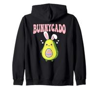 Bunnycado Fête de Pâques Avocat Lapin Lapin Famille Célébration Sweat à Capuche