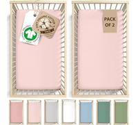 Bunnyjik - Drap Housse Cododo 50x83 | Coton Bio CERTIFIÉ GOTS | Drap Housse 50x90 / 50x80 / 51x85 | Housse Cododo, Lit Bébé, Berceau Cododo, Next2Me - Ultra Doux (190 GSM)